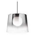 Ideal Lux - LED Luster na sajli FADE 1xG9/3W/230V pr. 27,3 cm siva/dimna