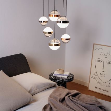 Ideal Lux - LED Luster na sajli GALAXY LED/58W/230V