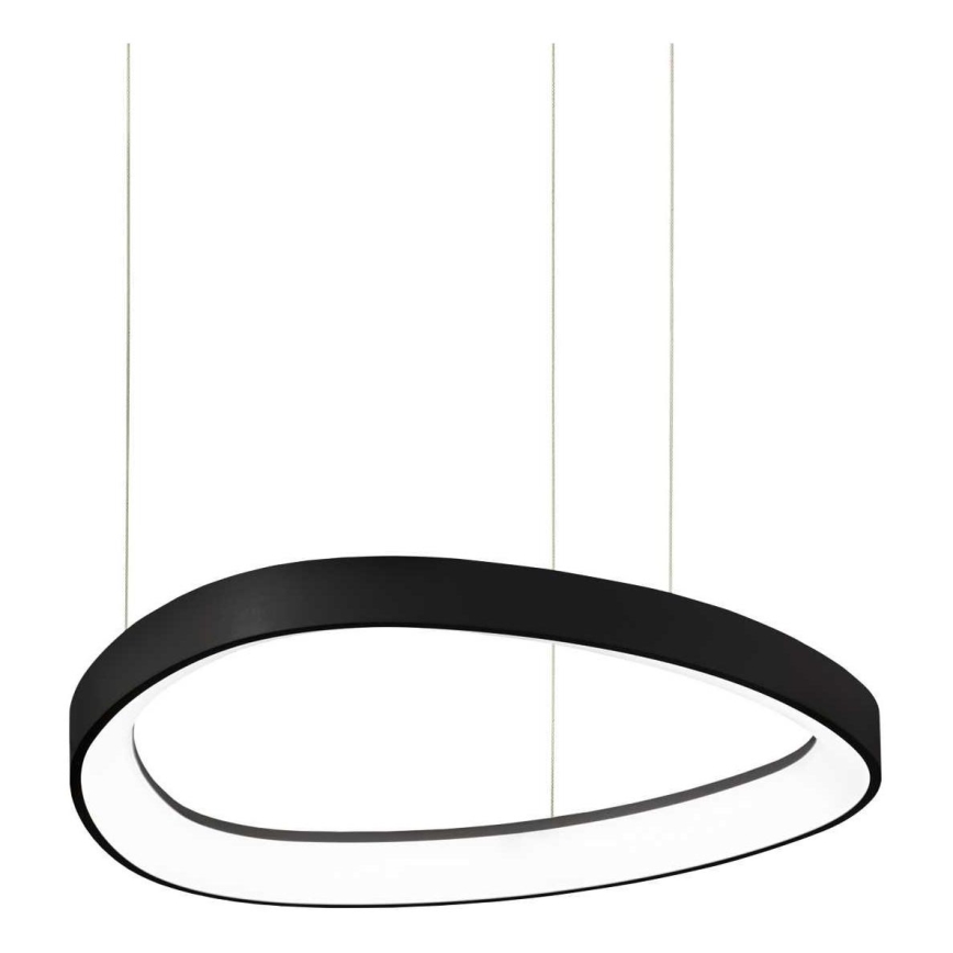 Ideal Lux - LED Luster na sajli GEMINI LED/38W/230V pr. 42,5 cm CRI 90 crna