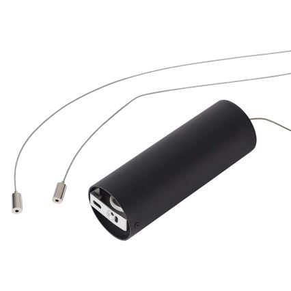 Ideal Lux - LED luster na sajli GEMINI LED/47W/230V 2700K Ø 61 cm CRI 90 crna