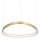 Ideal Lux - LED Luster na sajli GEMINI LED/48W/230V pr. 61 cm CRI 90 zlatna