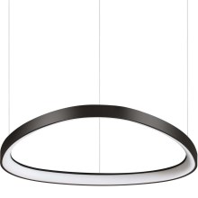 Ideal Lux - LED Luster na sajli GEMINI LED/48W/230V pr. 61 cm crna