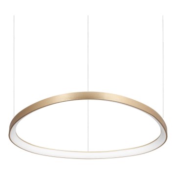 Ideal Lux - LED Luster na sajli GEMINI LED/59W/230V pr. 81 cm CRI 90 zlatna
