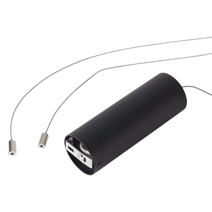 Ideal Lux - LED luster na sajli GEMINI LED/78W/230V 2700K Ø 105 cm CRI 90 crna