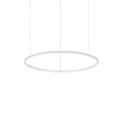Ideal Lux - LED Luster na sajli HULAHOOP LED/28W/230V 3000K pr. 61 cm CRI 90 bijela
