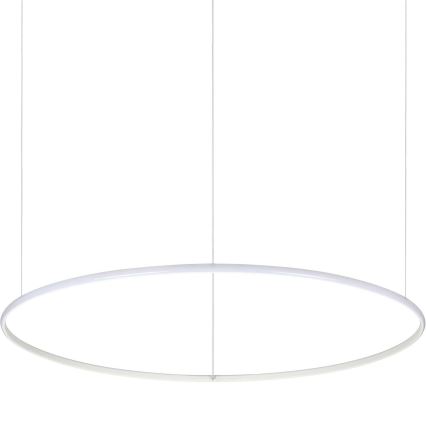 Ideal Lux - LED Luster na sajli HULAHOOP LED/46W/230V 3000K pr. 100 cm CRI 90 bijela