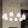 Ideal Lux - LED Luster na sajli KAROUSEL 10xG9/3W/230V pr. 82,5 cm mesing
