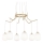 Ideal Lux - LED Luster na sajli KAROUSEL 6xG9/3W/230V pr. 72 cm mesing