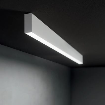 Ideal Lux - LED luster na sajli LINUS LED/32W/230V 3000K CRI 90 120 cm bijela