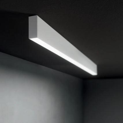 Ideal Lux - LED luster na sajli LINUS LED/32W/230V 4000K CRI 90 120 cm bijela