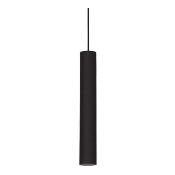 Ideal Lux - LED luster na sajli LOOK 1xGU10/7W/230V CRI 90 Ø 6 cm crna