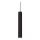 Ideal Lux - LED luster na sajli LOOK 1xGU10/7W/230V CRI 90 Ø 6 cm crna