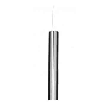 Ideal Lux - LED luster na sajli LOOK 1xGU10/7W/230V CRI 90 Ø 6 cm sjajni krom