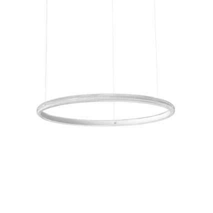 Ideal Lux - LED Luster na sajli MIRACLE LED/45W/230V pr. 80 cm CRI 90 mat krom