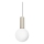 Ideal Lux - LED luster na sajli ODEON LED/8W/230V CRI 90 pr. 15 cm bež/bijela