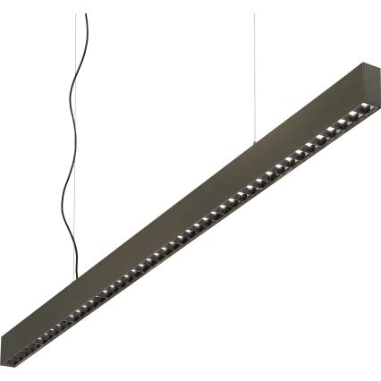 Ideal Lux - LED luster na sajli OFFICE LED/30W/230V 3000K CRI 90 crna