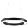 Ideal Lux - LED Luster na sajli ORACLE LED/28W/230V 3000K pr. 50 cm CRI 90 crna