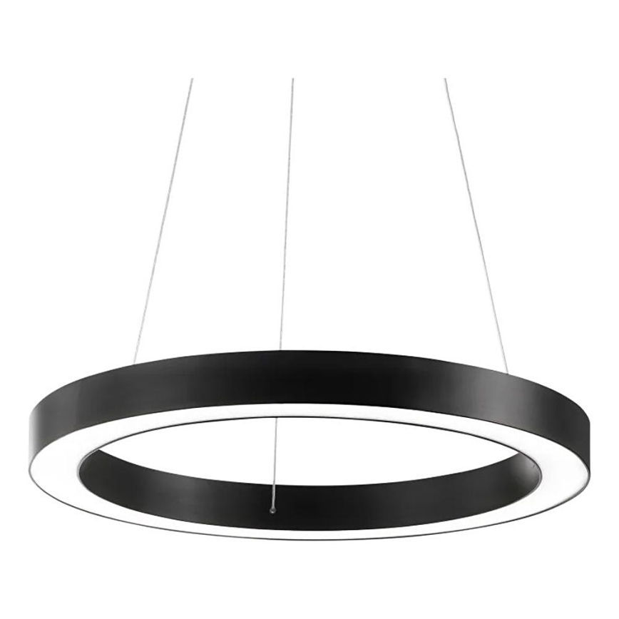 Ideal Lux - LED Luster na sajli ORACLE LED/35W/230V 3000K pr. 70 cm CRI 90 crna