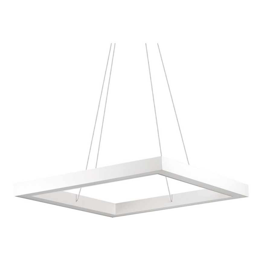Ideal Lux - LED Luster na sajli ORACLE LED/39W/230V 3000K 60x60 cm bijela
