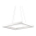 Ideal Lux - LED Luster na sajli ORACLE LED/39W/230V 3000K 60x60 cm bijela