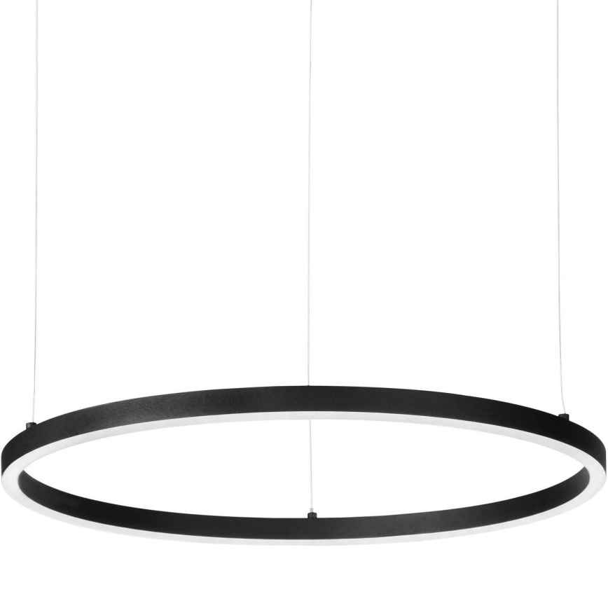 Ideal Lux - LED Luster na sajli ORACLE LED/55W/230V 3000K pr. 90 cm crna