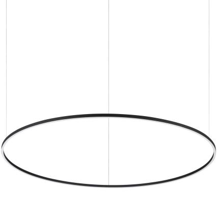Ideal Lux - LED Luster na sajli ORACLE LED/89W/230V 3000K pr. 150 cm crna