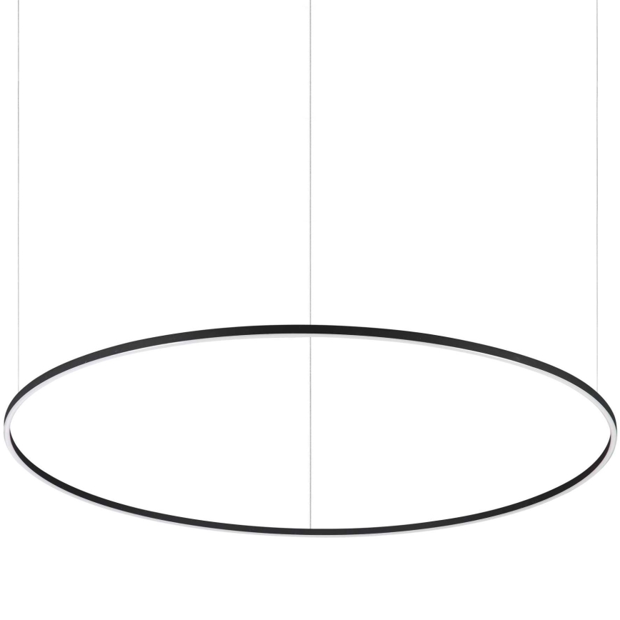Ideal Lux - LED Luster na sajli ORACLE LED/89W/230V 3000K pr. 150 cm crna