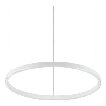 Ideal Lux - LED Luster na sajli ORACLE SLIM LED/29W/230V 2700K pr. 50 cm bijela