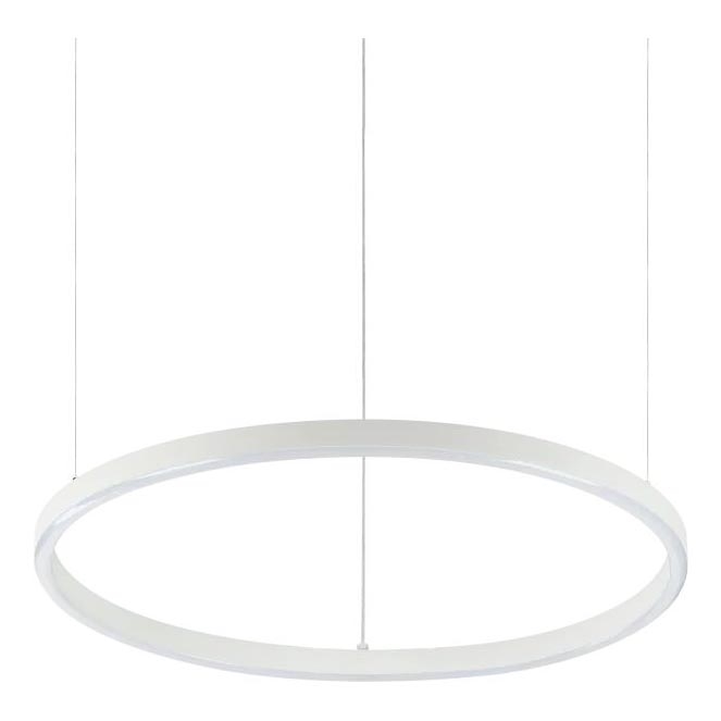 Ideal Lux - LED Luster na sajli ORACLE SLIM LED/29W/230V 2700K pr. 50 cm bijela