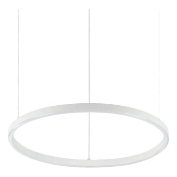 Ideal Lux - LED Luster na sajli ORACLE SLIM LED/32W/230V 3000K pr. 50 cm bijela