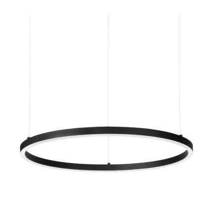 Ideal Lux - LED Luster na sajli ORACLE SLIM LED/32W/230V 3000K pr. 50 cm crna
