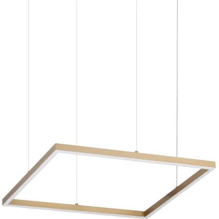 Ideal Lux - LED luster na sajli ORACLE SLIM LED/33W/230V 3000K CRI 90 50x50 cm zlatna