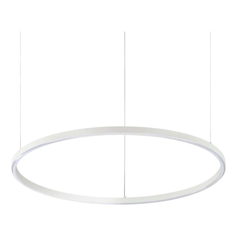 Ideal Lux - LED Luster na sajli ORACLE SLIM LED/37W/230V 2700K pr. 70,5 cm bijela