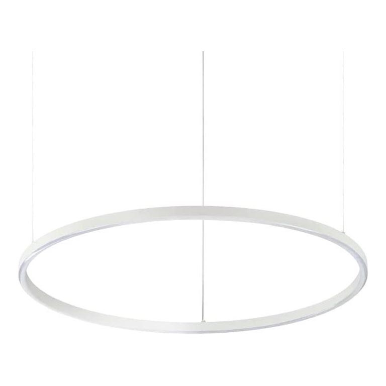 Ideal Lux - LED luster na sajli ORACLE SLIM LED/37W/230V 4000K CRI 90 Ø 70 cm bijela