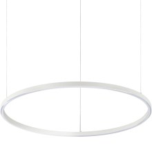 Ideal Lux - LED Luster na sajli ORACLE SLIM LED/38W/230V pr. 70 cm bijela
