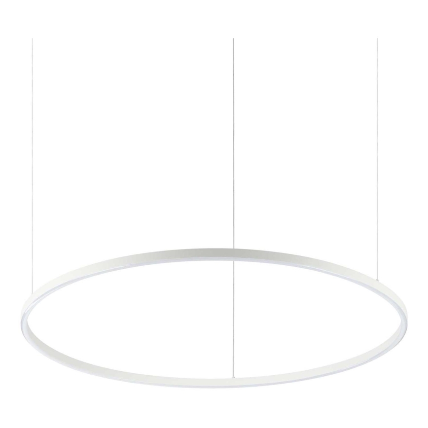 Ideal Lux - LED Luster na sajli ORACLE SLIM LED/55W/230V 4000K pr. 90 cm bijela