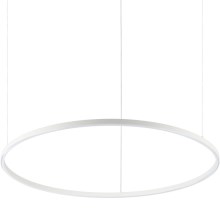 Ideal Lux - LED Luster na sajli ORACLE SLIM LED/55W/230V pr. 90 cm bijela