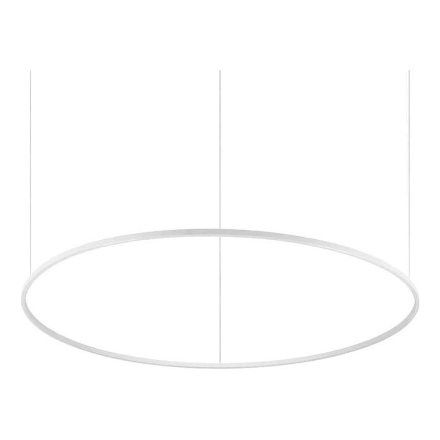 Ideal Lux - LED Luster na sajli ORACLE SLIM LED/83W/230V 2700K pr. 150 cm bijela