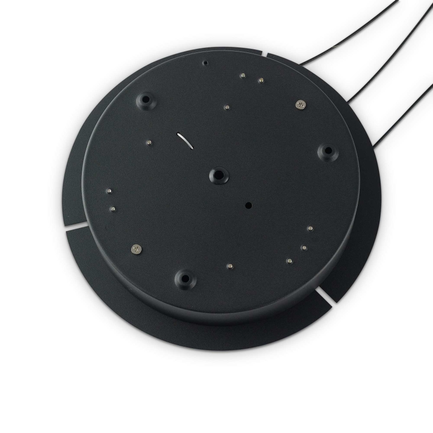 Ideal Lux - LED Luster na sajli OZ LED/52W/230V pr. 80 cm CRI 90 crna
