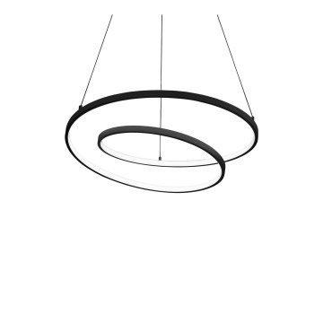 Ideal Lux - LED luster na sajli s mogućnošću prigušivanja OZ LED/48W/230V Ø 60 cm CRI 90 crna