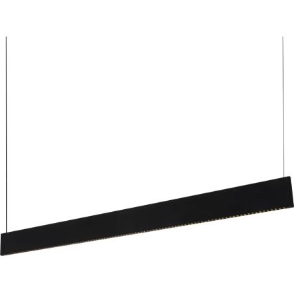Ideal Lux - LED luster na sajli STEEL LED/24W/230V 3000K CRI 90 120 cm crna