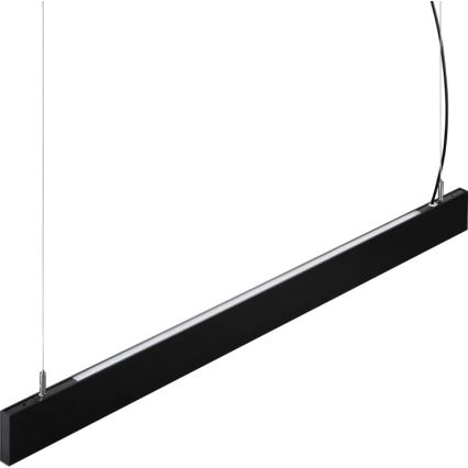 Ideal Lux - LED luster na sajli STEEL LED/29W/230V 4000K CRI 90 120 cm crna