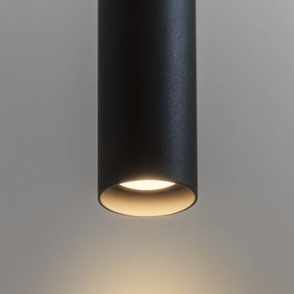 Ideal Lux - LED Luster na sajli ULTRATHIN LED/11,5W/230V CRI 90 crna
