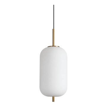 Ideal Lux - LED Luster na sajli UMILE LED/20W/230V pr. 22 cm CRI 90 mesing/bijela