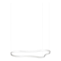 Ideal Lux - LED Luster na sajli WAVES LED/45W/230V CRI 90 bijela