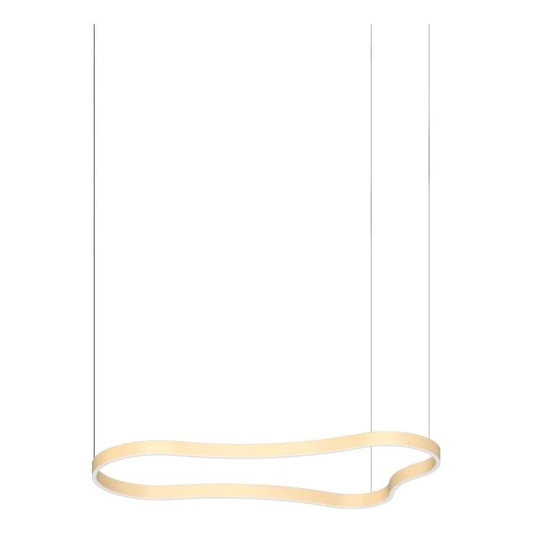Ideal Lux - LED Luster na sajli WAVES LED/45W/230V CRI 90 mesing