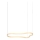 Ideal Lux - LED Luster na sajli WAVES LED/45W/230V CRI 90 mesing