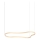 Ideal Lux - LED Luster na sajli WAVES LED/54W/230V CRI 90 mesing
