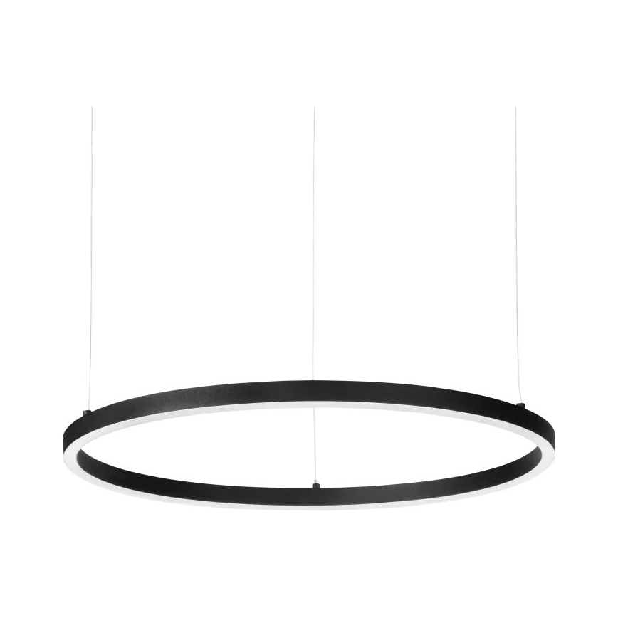 Ideal Lux - LED prigušivač za luster na užetu ORACLE SLIM LED/40W/230V 4000K promjer 70 cm CRI 90 crna