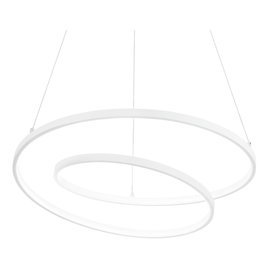 Ideal Lux - LED luster s mogućnošću prigušivanja na kabelu OZ LED/55W/230V pr. 80 cm CRI 90 bijela